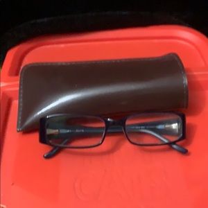 Guess Frame- Black and Blue inside